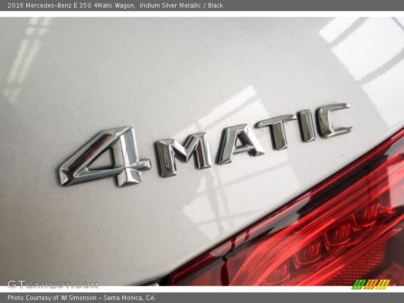 Iridium Silver Metallic / Black 2016 Mercedes-Benz E 350 4Matic Wagon