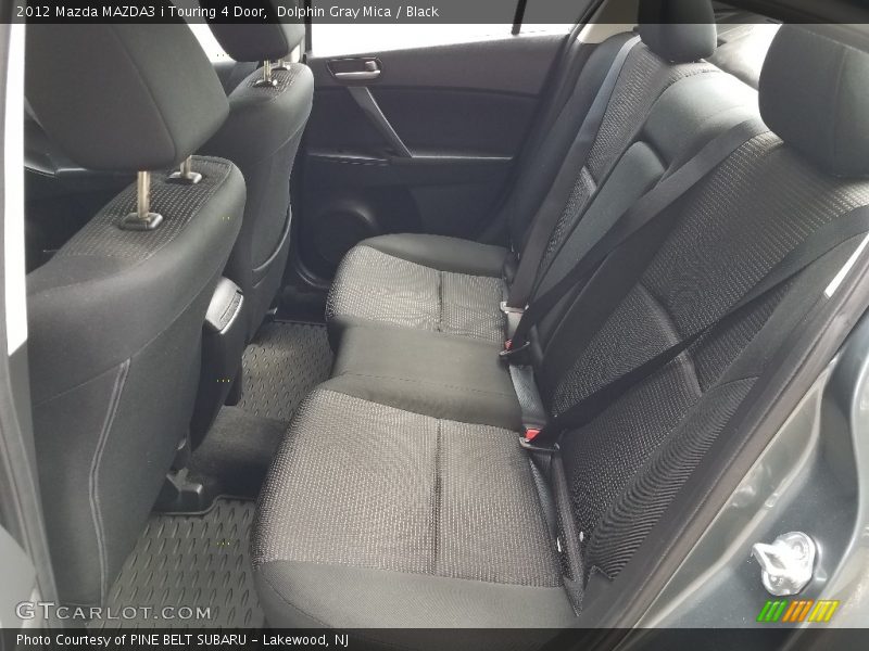 Dolphin Gray Mica / Black 2012 Mazda MAZDA3 i Touring 4 Door