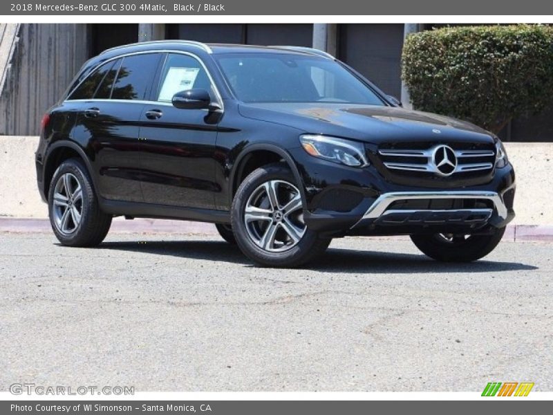 Black / Black 2018 Mercedes-Benz GLC 300 4Matic