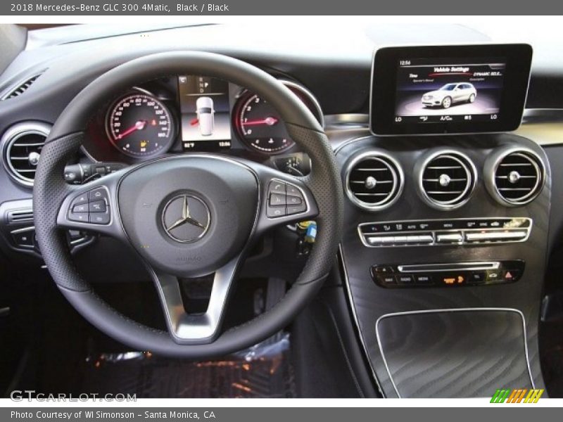 Black / Black 2018 Mercedes-Benz GLC 300 4Matic