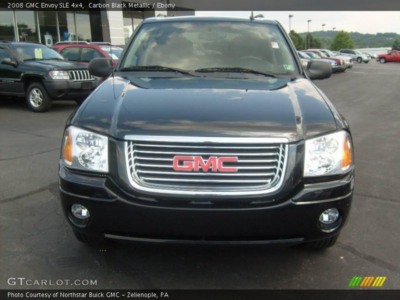 Carbon Black Metallic / Ebony 2008 GMC Envoy SLE 4x4