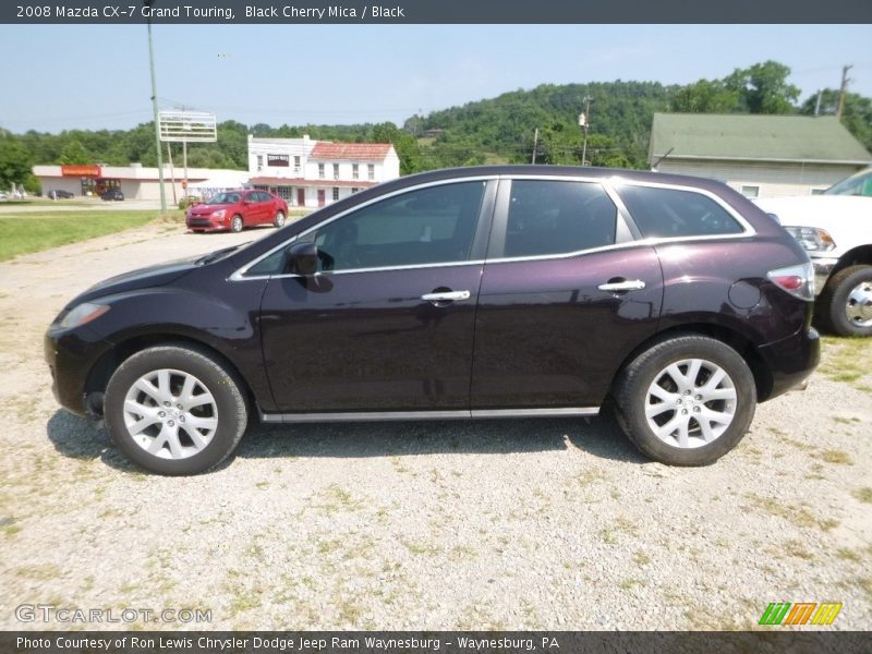 Black Cherry Mica / Black 2008 Mazda CX-7 Grand Touring