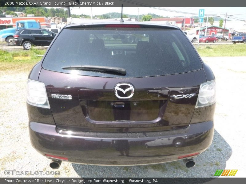 Black Cherry Mica / Black 2008 Mazda CX-7 Grand Touring