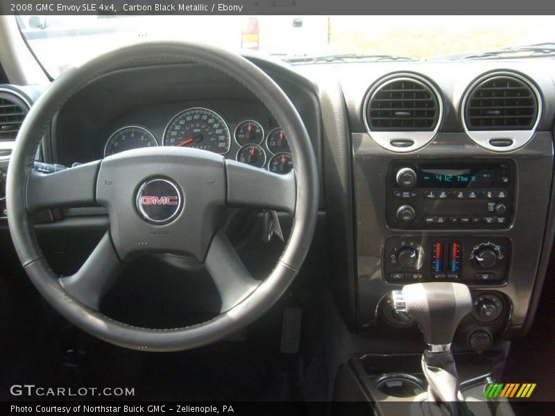 Carbon Black Metallic / Ebony 2008 GMC Envoy SLE 4x4