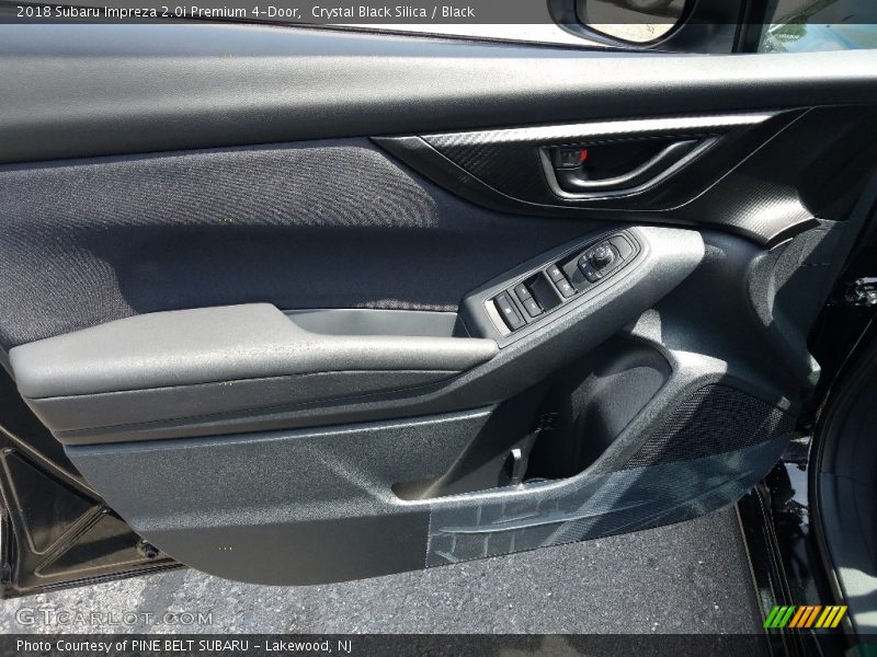 Crystal Black Silica / Black 2018 Subaru Impreza 2.0i Premium 4-Door