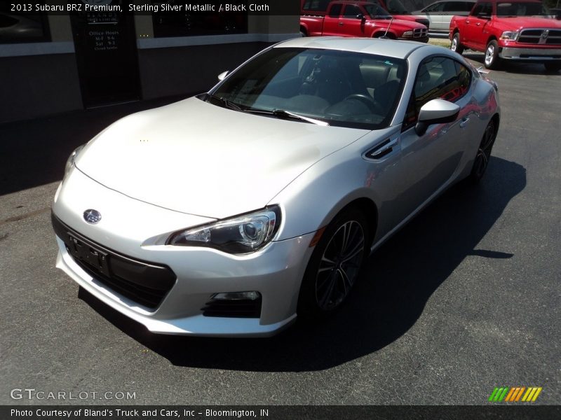 Sterling Silver Metallic / Black Cloth 2013 Subaru BRZ Premium