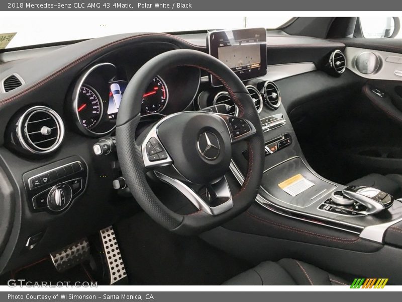 Dashboard of 2018 GLC AMG 43 4Matic