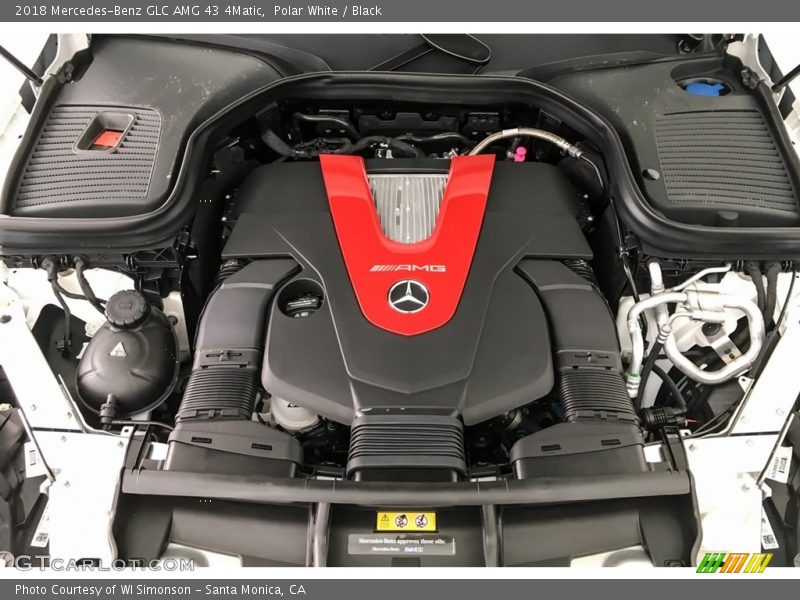  2018 GLC AMG 43 4Matic Engine - 3.0 Liter AMG biturbo DOHC 24-Valve VVT V6