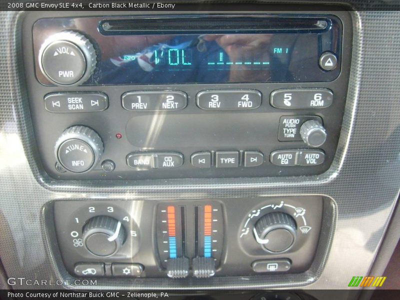 Carbon Black Metallic / Ebony 2008 GMC Envoy SLE 4x4