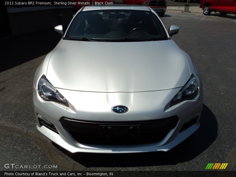 Sterling Silver Metallic / Black Cloth 2013 Subaru BRZ Premium