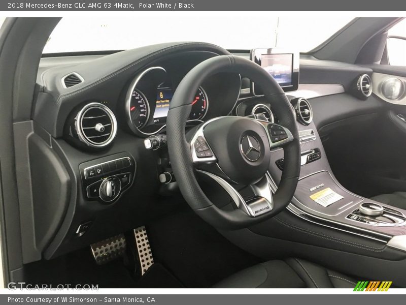 Dashboard of 2018 GLC AMG 63 4Matic