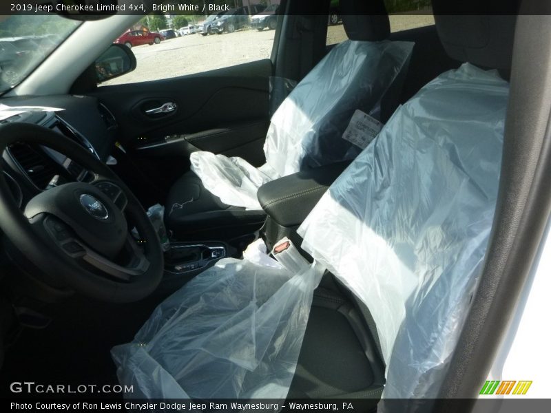 Bright White / Black 2019 Jeep Cherokee Limited 4x4