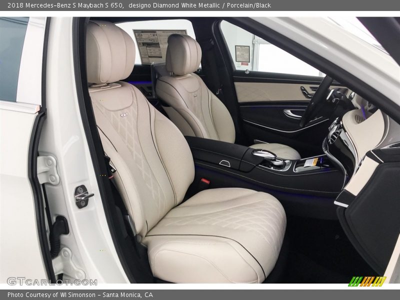  2018 S Maybach S 650 Porcelain/Black Interior