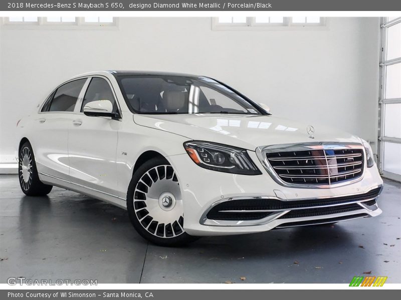 Front 3/4 View of 2018 S Maybach S 650