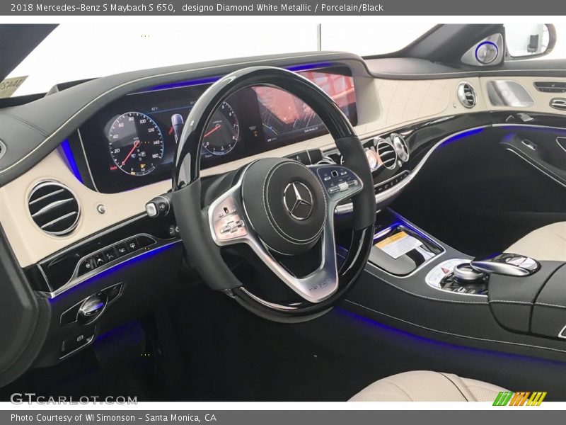 Front Seat of 2018 S Maybach S 650