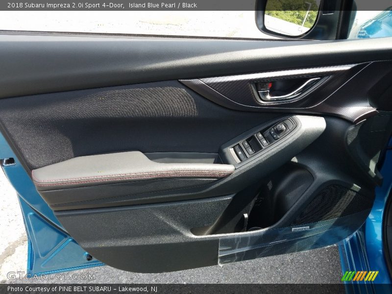 Island Blue Pearl / Black 2018 Subaru Impreza 2.0i Sport 4-Door