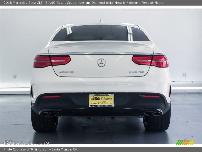 designo Diamond White Metallic / designo Porcelain/Black 2018 Mercedes-Benz GLE 43 AMG 4Matic Coupe
