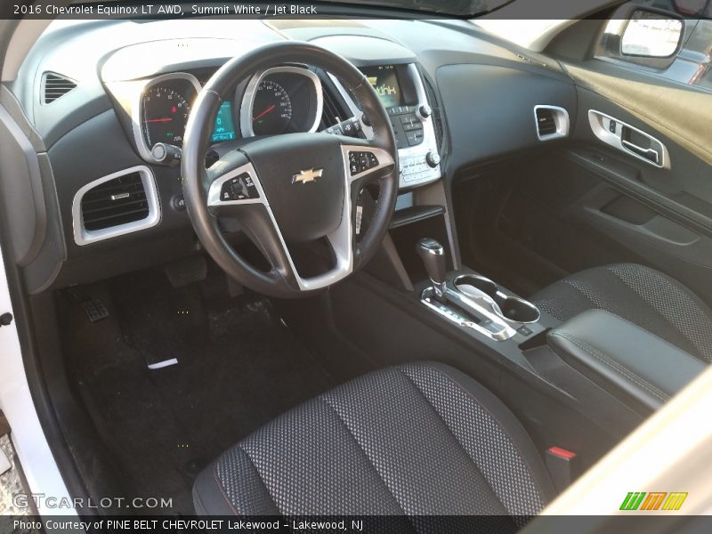 Summit White / Jet Black 2016 Chevrolet Equinox LT AWD