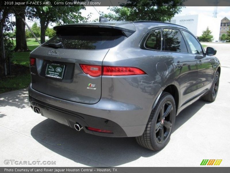 Corris Grey Metallic / Ebony 2018 Jaguar F-PACE S AWD
