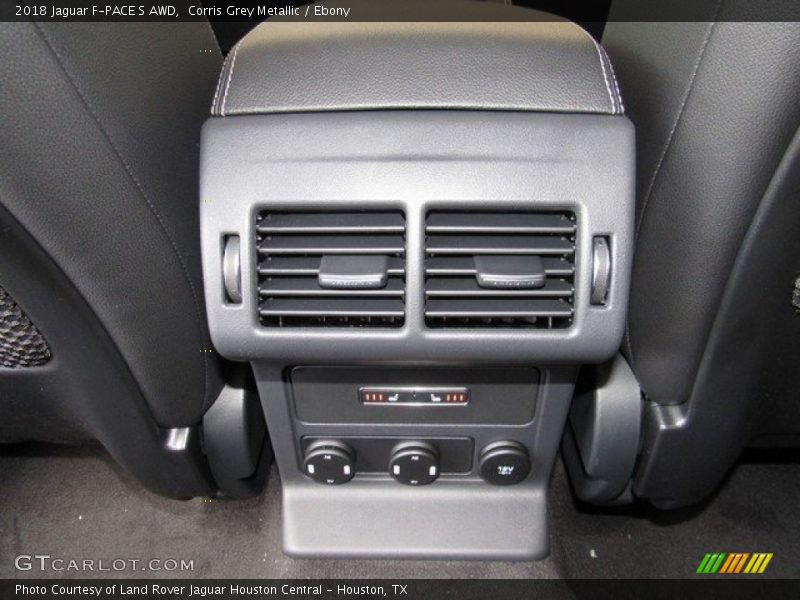 Corris Grey Metallic / Ebony 2018 Jaguar F-PACE S AWD