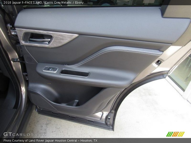 Corris Grey Metallic / Ebony 2018 Jaguar F-PACE S AWD