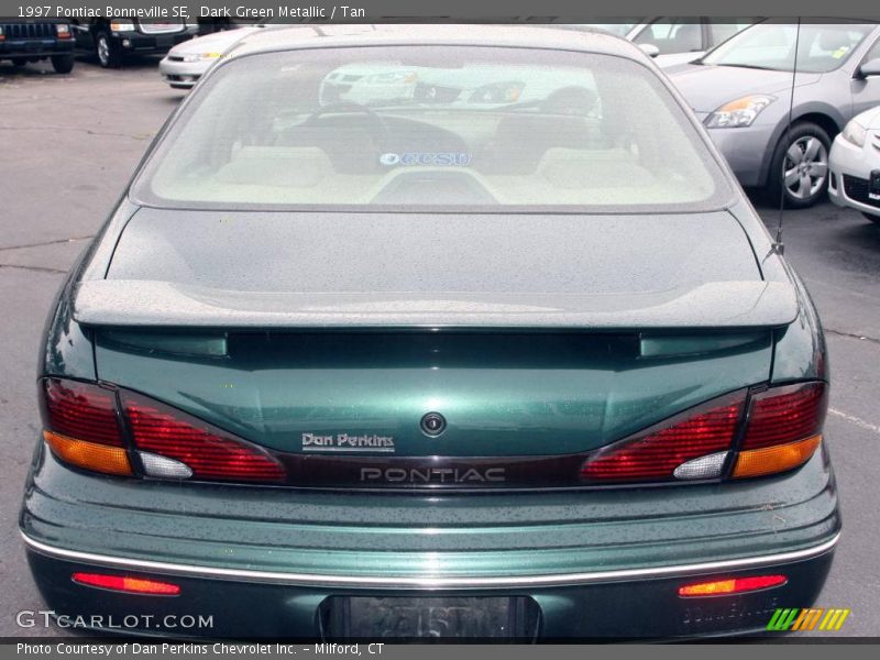 Dark Green Metallic / Tan 1997 Pontiac Bonneville SE