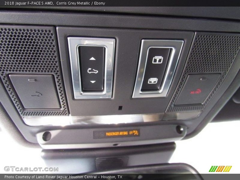 Corris Grey Metallic / Ebony 2018 Jaguar F-PACE S AWD