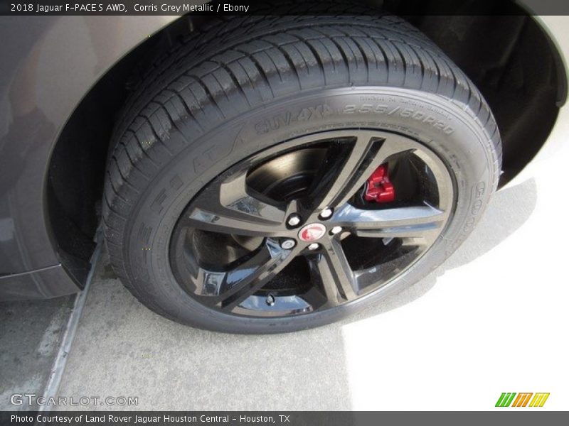 Corris Grey Metallic / Ebony 2018 Jaguar F-PACE S AWD