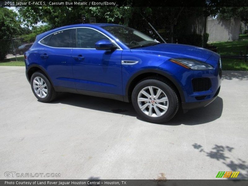 Caesium Blue Metallic / Ebony/Ebony 2018 Jaguar E-PACE S