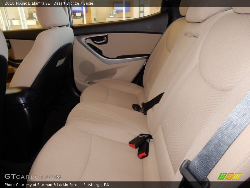 Desert Bronze / Beige 2016 Hyundai Elantra SE