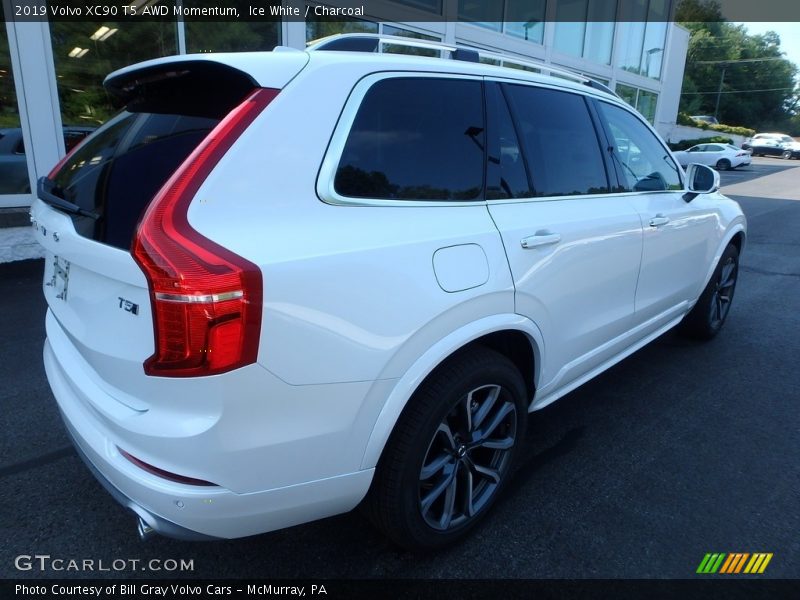 Ice White / Charcoal 2019 Volvo XC90 T5 AWD Momentum