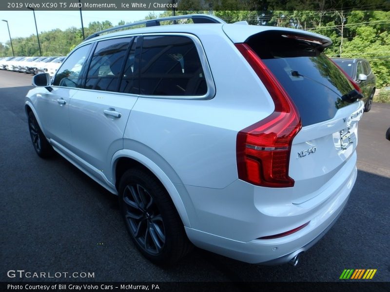Ice White / Charcoal 2019 Volvo XC90 T5 AWD Momentum
