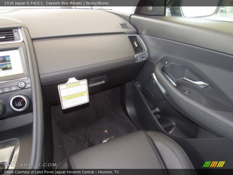Caesium Blue Metallic / Ebony/Ebony 2018 Jaguar E-PACE S