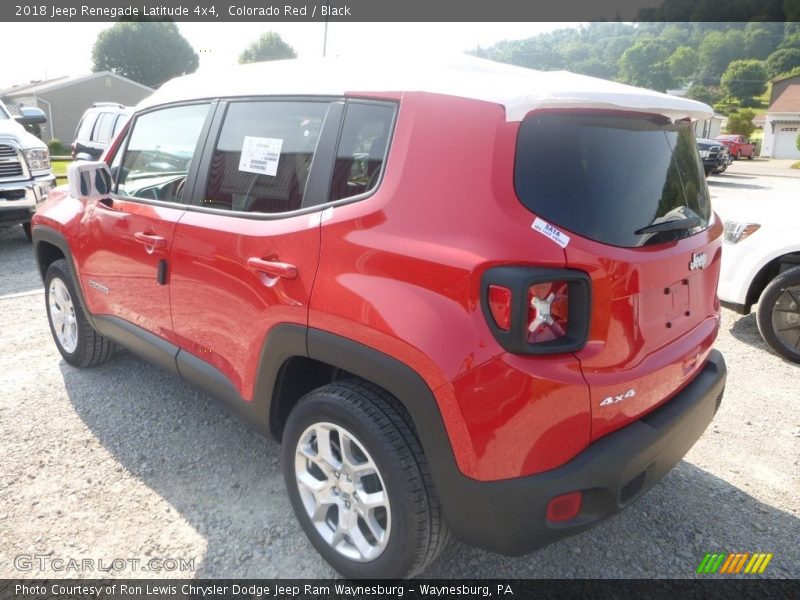 Colorado Red / Black 2018 Jeep Renegade Latitude 4x4