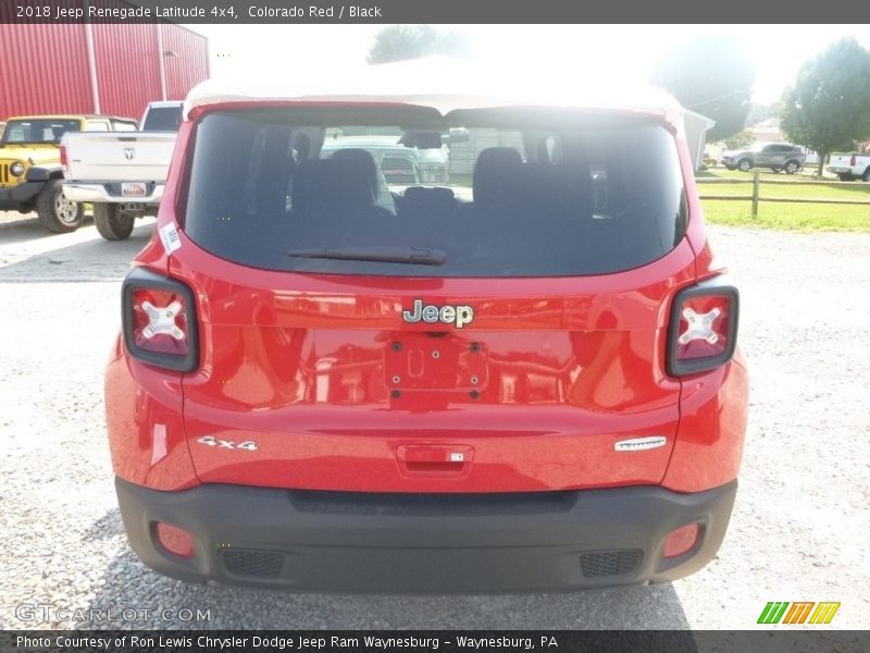 Colorado Red / Black 2018 Jeep Renegade Latitude 4x4