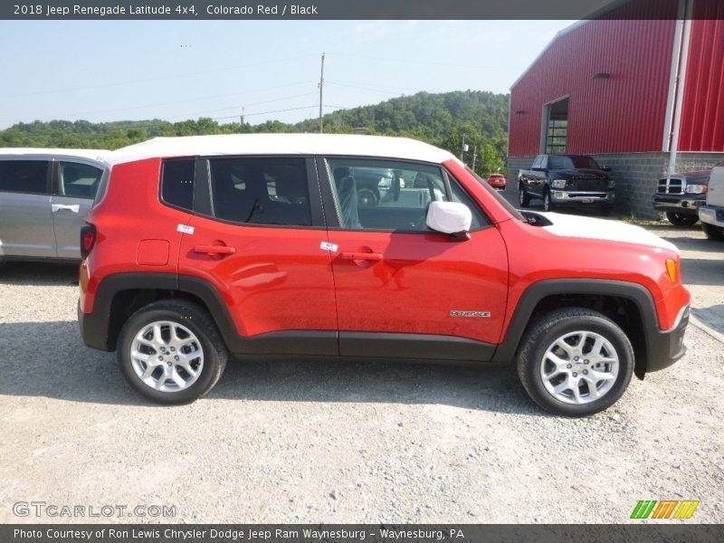 Colorado Red / Black 2018 Jeep Renegade Latitude 4x4