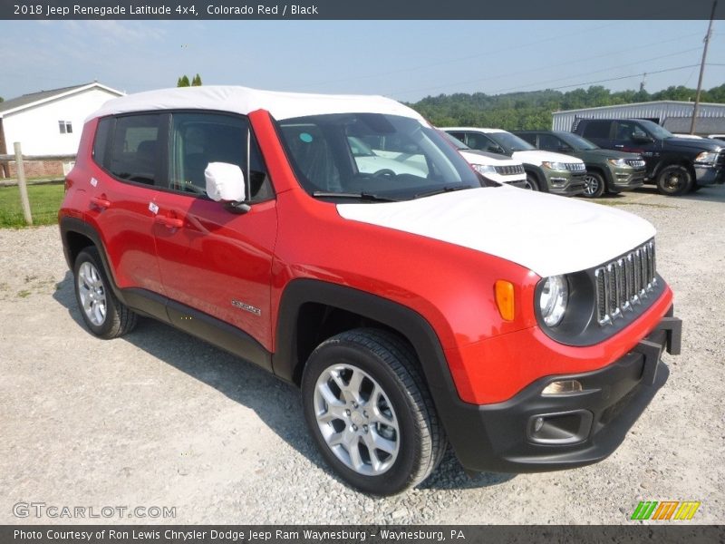 Colorado Red / Black 2018 Jeep Renegade Latitude 4x4