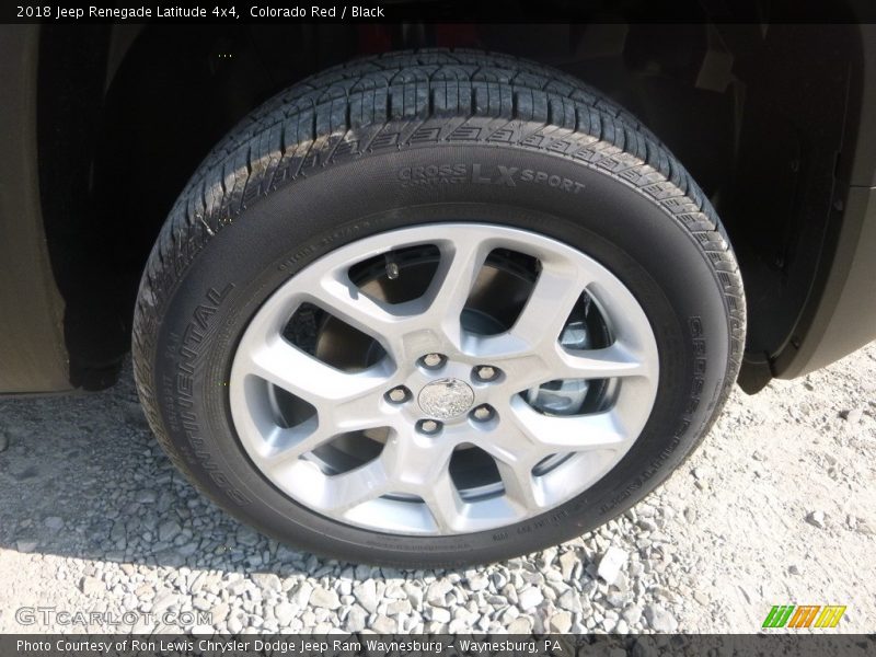 Colorado Red / Black 2018 Jeep Renegade Latitude 4x4