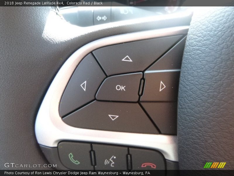 Colorado Red / Black 2018 Jeep Renegade Latitude 4x4