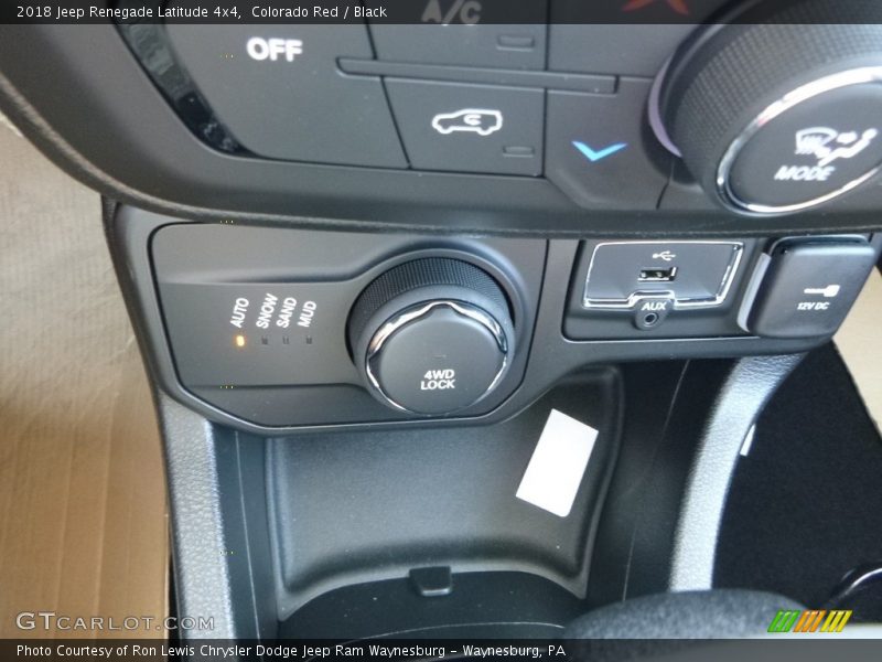 Colorado Red / Black 2018 Jeep Renegade Latitude 4x4