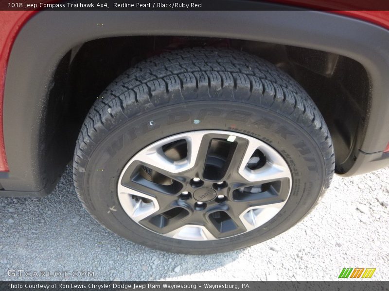 Redline Pearl / Black/Ruby Red 2018 Jeep Compass Trailhawk 4x4