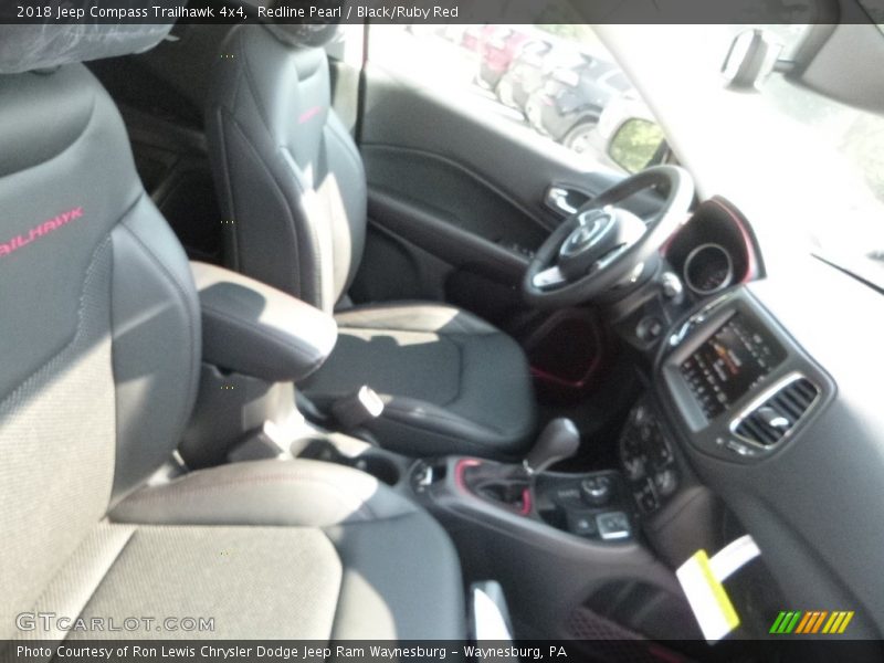 Redline Pearl / Black/Ruby Red 2018 Jeep Compass Trailhawk 4x4