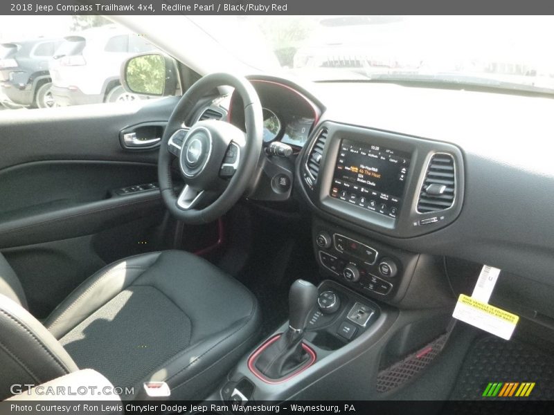 Redline Pearl / Black/Ruby Red 2018 Jeep Compass Trailhawk 4x4