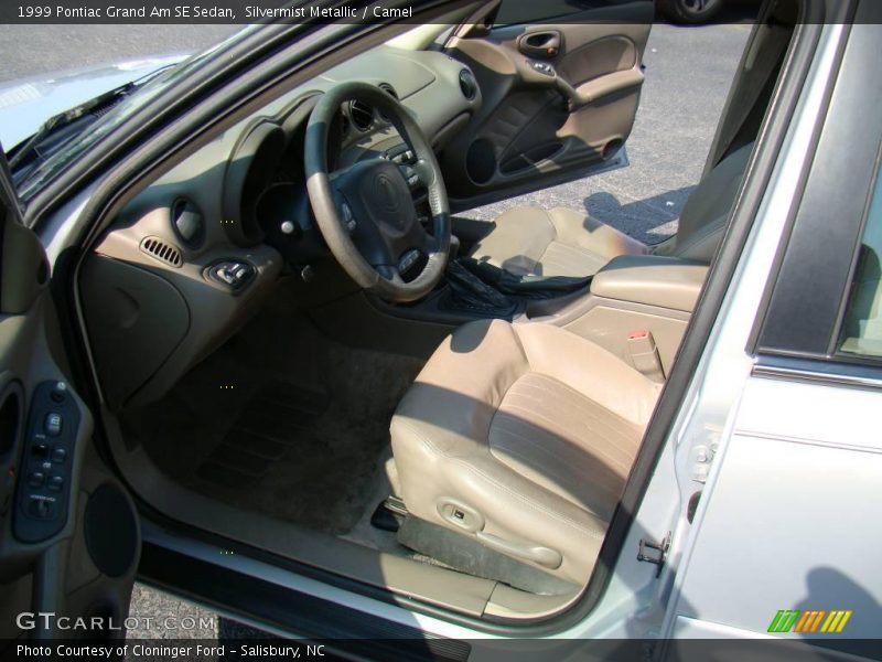 Silvermist Metallic / Camel 1999 Pontiac Grand Am SE Sedan