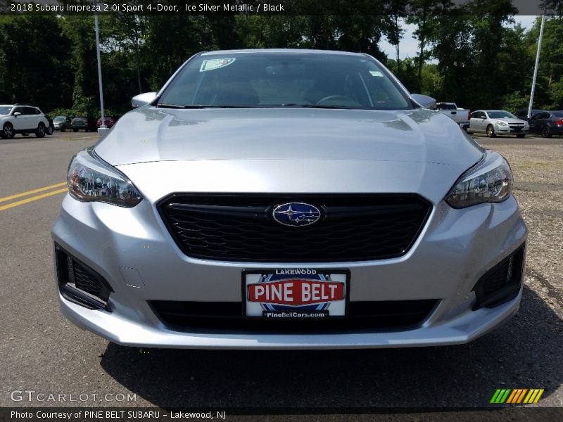 Ice Silver Metallic / Black 2018 Subaru Impreza 2.0i Sport 4-Door