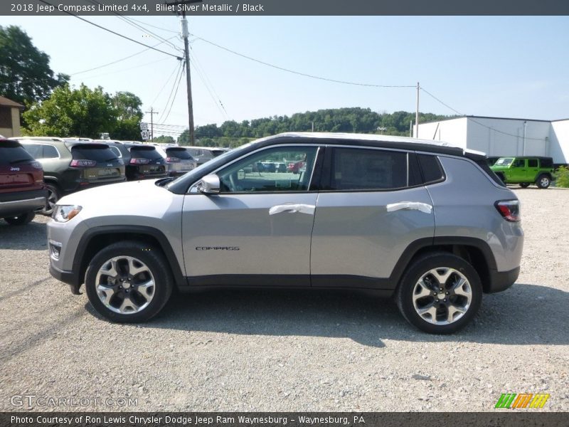 Billet Silver Metallic / Black 2018 Jeep Compass Limited 4x4