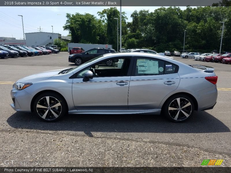 Ice Silver Metallic / Black 2018 Subaru Impreza 2.0i Sport 4-Door