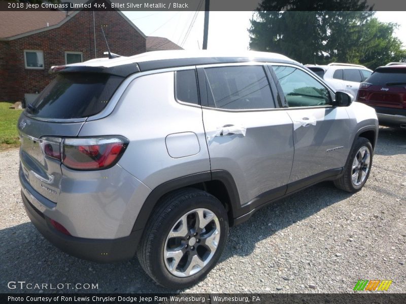 Billet Silver Metallic / Black 2018 Jeep Compass Limited 4x4
