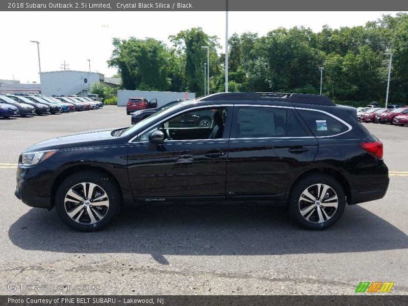 Crystal Black Silica / Black 2018 Subaru Outback 2.5i Limited