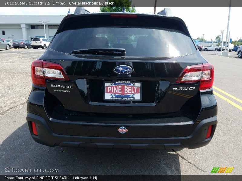 Crystal Black Silica / Black 2018 Subaru Outback 2.5i Limited